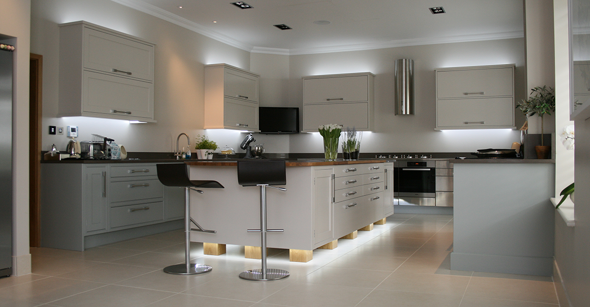 duck egg and alpine white kitchen maidstone